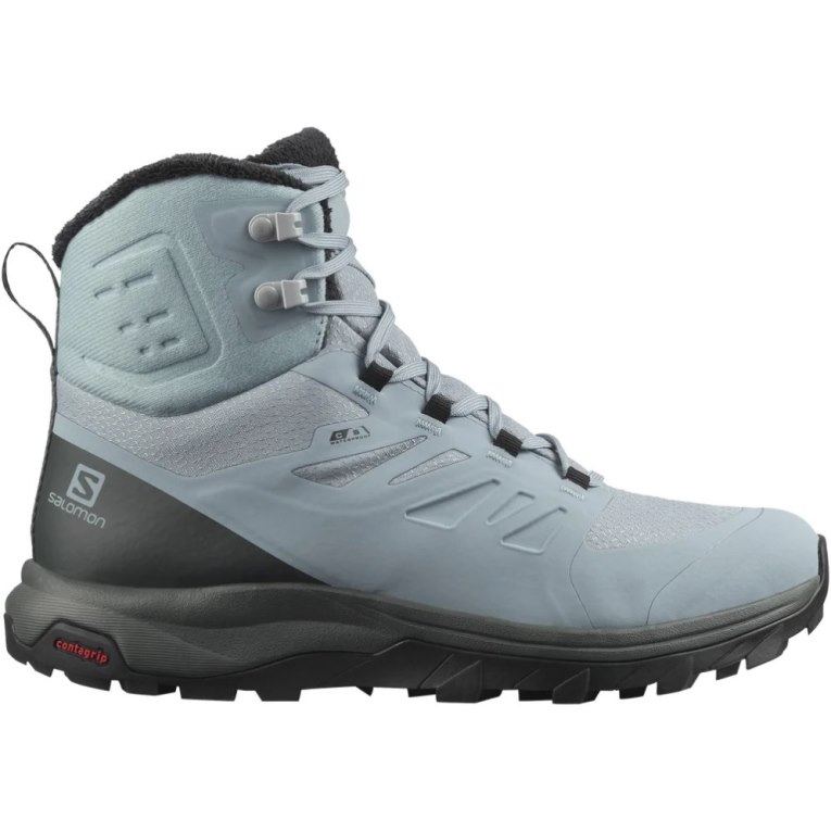 Botas de Inverno Salomon Outblast Thinsulate Climasalomon Impermeáveis Feminino Luz Azuis | PT A19834